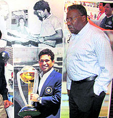 Clive Lloyd, the former West Indies skipper, traces life and time of Sachin Tendulkar at a musuem Blades of Glory in Pune