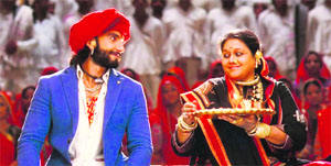 Ranveer Singh and Supriya Pathak in Goliyon ki Raasleela Ram Leela