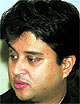 Jyotiraditya Scindia, Cong