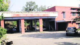 The old office of the MC fire brigade in Sangrur.