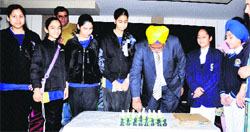 The 15th CKDCS sports tournament -2013 for chess and fencing events was held in Sri Guru Harkrishan Public School, Basant Avenue, in Amritsar on Friday. A Tribune photograph 
