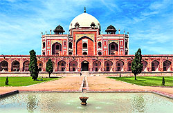Humayuns Tomb, a UN World Heritage Site, in Delhi was recently restored to its original glory