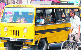 Fifteen schools of Faridkot have been told to provide their buses to the District Transport Office on Sunday.