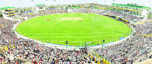 PCA Stadium in Mohali. A file photograph