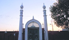 The main entrance to the Bage-e-Bahu Fort in Jammu. 
