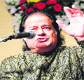Anup Jalota performs at Rama Krishan Param Hans Mission in Haridwar on Monday.