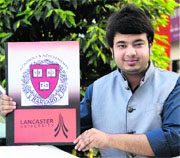 Lokesh Goyal from Jalandhar is the only Indian to have made it to Harvard International Marketing Extension School.