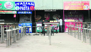 A chowpati in the Ghumar Mandi area of Ludhiana.