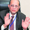 Dr VM Katoch, Director General, ICMR, at a press meet at Medical College in Patiala on Friday.