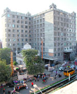 The 238-room Saragarhi Niwas coming up near the Golden Temple in Amritsar. 