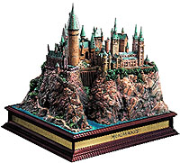 A Harry Potter Hogwarts castle