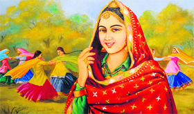 A painting by the legendary artist