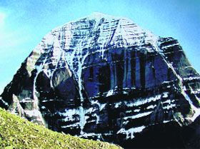 Mount Kailash in Tibet.