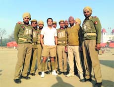 Sippy Gill (in white) with co-actors