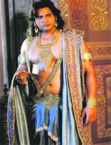 Standing tall: Saurav Singh Gurjar