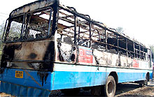 Public property is damaged with impunity during such protests