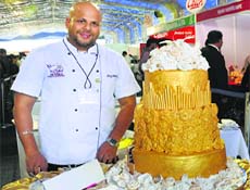 Golden treat: Chef Nikhil Mittal