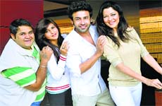 The cast of the film Myself Ghaint