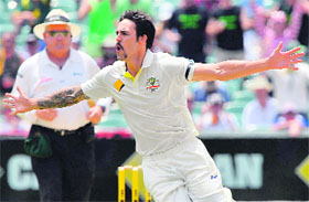 Mitchell Johnson is on cloud nine after taking seven wickets on Day 3 of the second Test against England on Saturday.