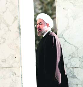Iranian President Hassan Rouhani has made friendly gestures to neighbours and is the key player in the nuclear deal
