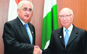 Sartaj Aziz, Pakistan Prime Minister's adviser, was apprised of Delhi's disappointment with the manner in which Pakistan was conducting itself on various crucial issues