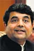 Union Minister of State for Home RPN Singh interacts with mediapersons in Gurgaon on Friday. Tribune photo: Sayeed Ahmed