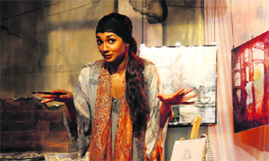 A still from the play 9 Parts of Desire