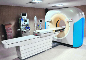 The CT scan centre at the GMCH-32 is under trial. 