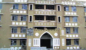 The multi-storey building of the Mini Secretariat in Kangra.