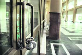 The PIMS was closed after several days of strike by its staff in Jalandhar on Tuesday
