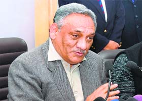 Uttarakhand CM Vijay Bahuguna addresses media in Dehradun