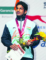 Sandeep created history by becoming the first Indian to win a Greco-Roman medal in the world championships