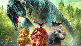 A still from Walking with Dinosaurs 3D