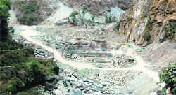 Illegal mining has been reported from the outskirts of Himachal Pradesh. a file photograph