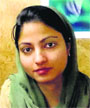 Saifaa Shabir, 22, launches a graphics development website. 