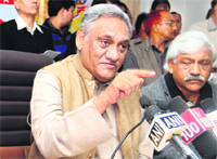 Uttarakhand CM Vijay Kumar Bahuguna faced flak because of the administrations delayed response in relief management. The enormity of the disaster left the state government reeling 
