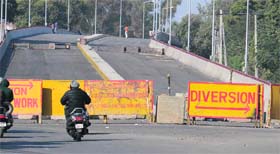 Kitchlew Chowk flyover in Amritsar