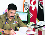 Ashok Prasad, Director General of Police.