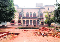 The Summer Palace at Ram Bagh.
