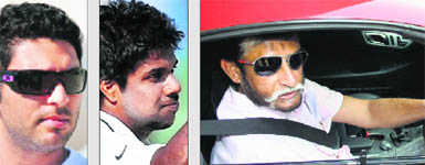 Yuvraj (left) paid for his non-performance; Fit-again Varun Aaron (centre) makes a comeback in the ODI squad announced by Sandip Patil-led selection panel on Tuesday. 
