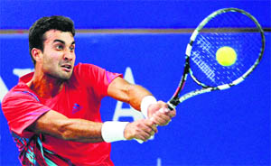 Yuki Bhambri beat higher-ranked Pablo Carreno Busta of Spain to enter the second round of the Chennai Open on Tuesday. 
