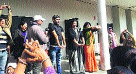 A health camp organised by the NGO NARCHI in progress at the womens prison in Kapurthala Modern Jail