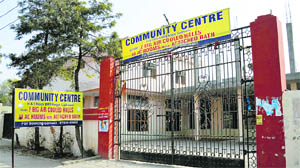 The Community Centre at H and I Block, BRS Nagar, Ludhiana.