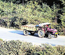 Tractor-trailers not only flout the provisions of the Motor Vehicles Act but also pose a serious threat to the lives of the public