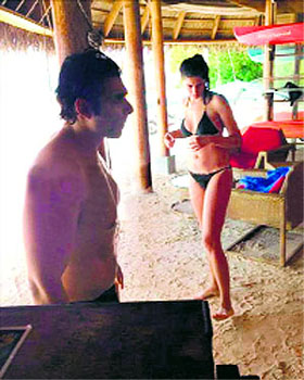 Uday Chopra and Nargis Fakhri
