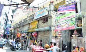 A file photo of the Talaab Bazar area in Ludhiana