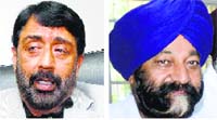 Sunil Jyoti, Mayor and Gurcharan Singh Channi 