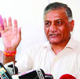 General VK Singh (retd)