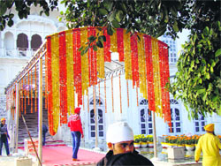 Virasat-e-Khalsa at Anandpur Sahib where the inaugural session of the NRI Sammelan is to be held on Friday. 