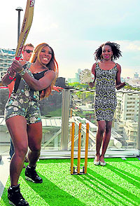 Well, bowlers need not worry too much for Serena isnt planning to switch over to cricket